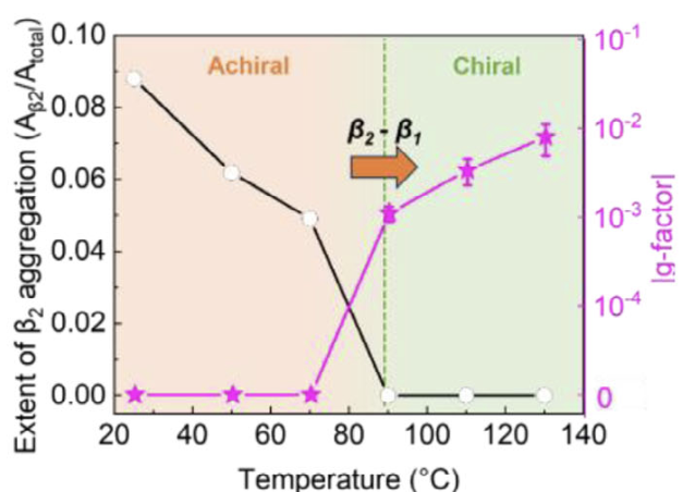 OEG-functionalized conjugated polymer chiral assembly publication