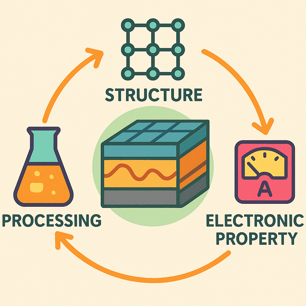 Nanoscale Structure–Electronic Property Relationships